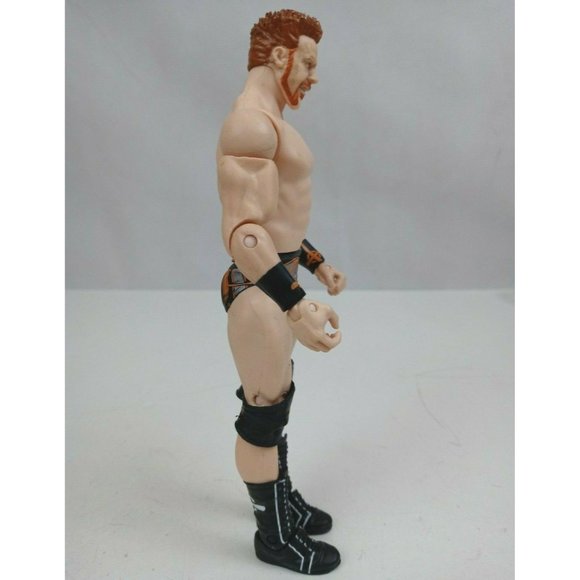2011 Mattel WWE Shamus Black & Orange Gear 7.25" Action Figure (B) - Picture 2 of 10